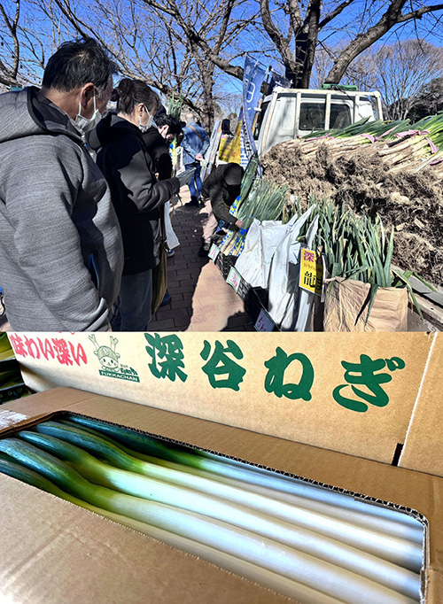 埼玉県産深谷ねぎ大収穫祭